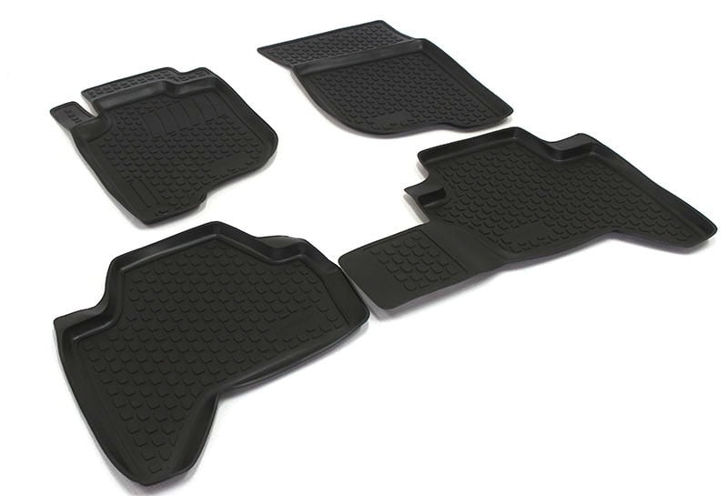 Covorase cauciuc 3D tip tavita Mitsubishi L200 fabricatie 2007-2015 Covorase cauciuc 3D tip tavita Mitsubishi L200 fabricatie 2007-2015