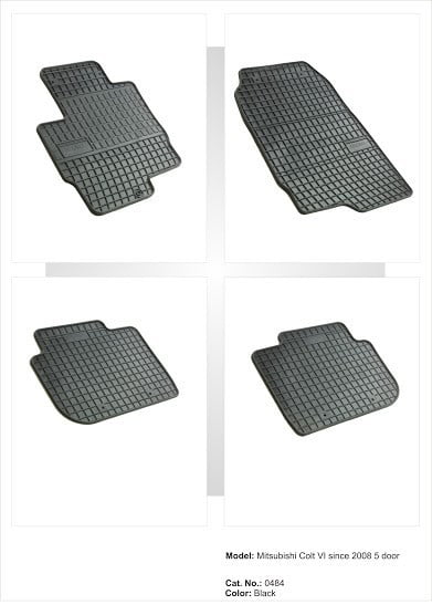 Covorase cauciuc MITSUBISHI COLT fabricatie de la 2002-2013 Covorase cauciuc MITSUBISHI COLT fabricatie de la 2002-2013